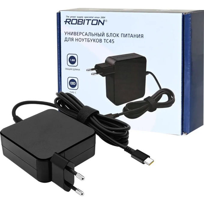 Адаптер/блок питания ROBITON TC45 19592 Адаптер/блок питания ROBITON TC45 19592