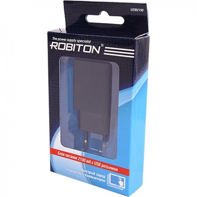 Адаптер/блок питания ROBITON USB2100 09576