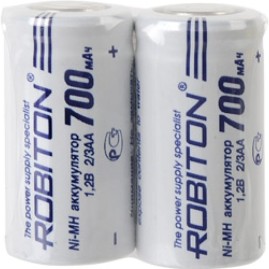 Аккумулятор ROBITON 700MH2/3AA-2 Аккумулятор ROBITON 700MH2/3AA-2
