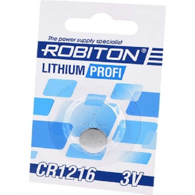 Элемент питания ROBITON R-CR1216-BL1 14626