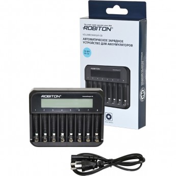 Зарядное устройство ROBITON VOLUMECHARGER С8 с дисплеем BL1